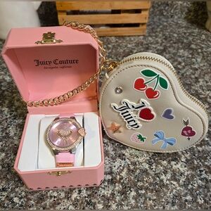 Juicy Couture Watch And Purse Gift Set